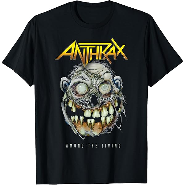 Amazon.com: Anthrax – Now Its Dark T-Shirt : Clothing, Shoes