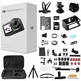 DJI Osmo Action 5 Pro Waterproof Action Camera Bundle, 1/1.3" Sensor | 4K/120fps Video, Subject Tracking, 47GB Built-In Storage, Original Standard Combo + 58-in-1 Accessory Kit + Extra 64GB Card