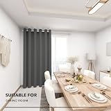 Deconovo Room Divider Curtain 79 x 110 Inch Thermal Insulated Blackout Eyelet view 8