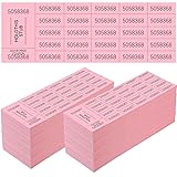 Kosiz 1000 Sheets 25 Bid Raffle Ticket Sheets