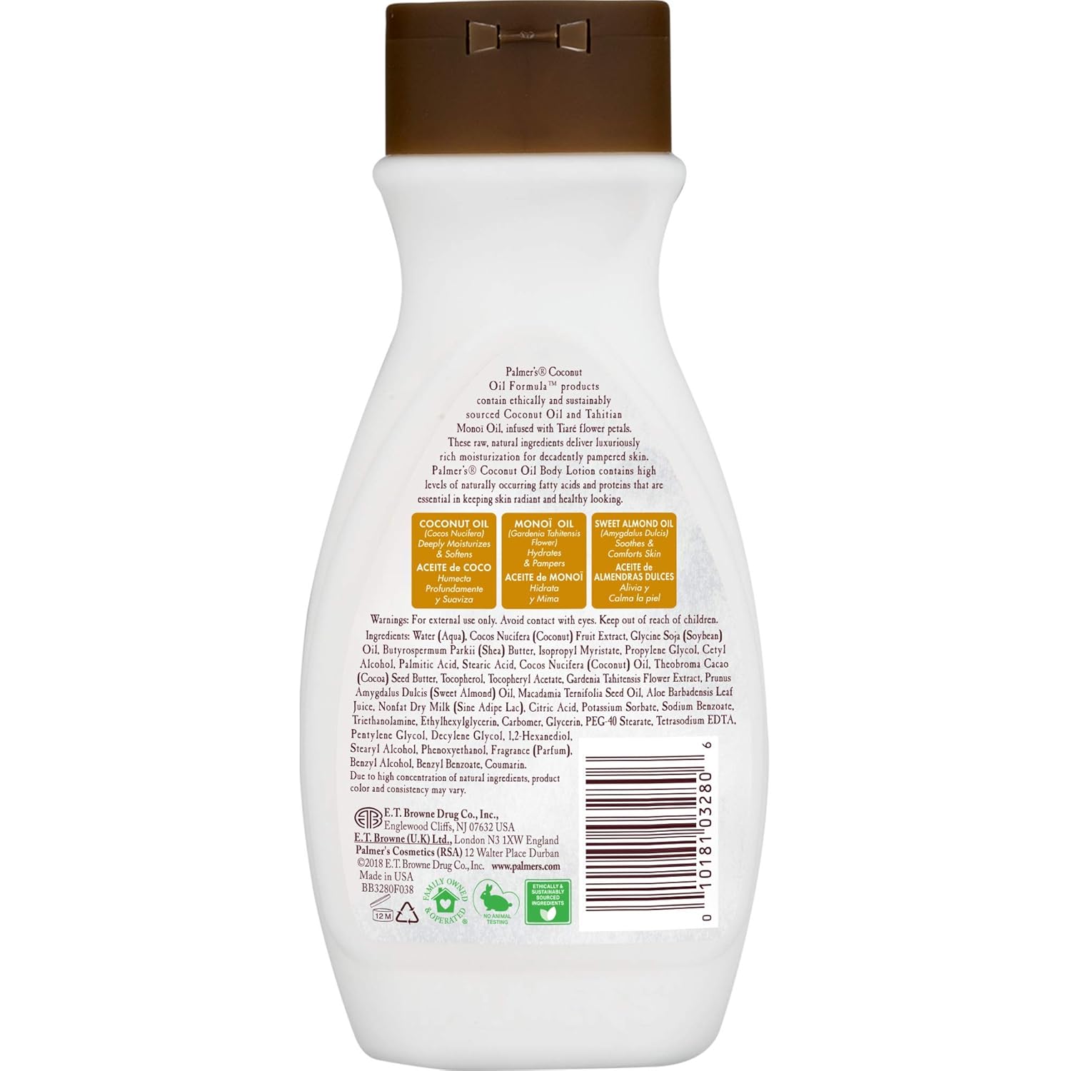Palmer's Coconut Oil Body Lotion, 8.5 Ounce, WHITE, 250 ml (Pack of 1) - Image 3