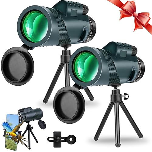 Monoculars For Adults 80x100 High Power Monocular Telescope BAK4