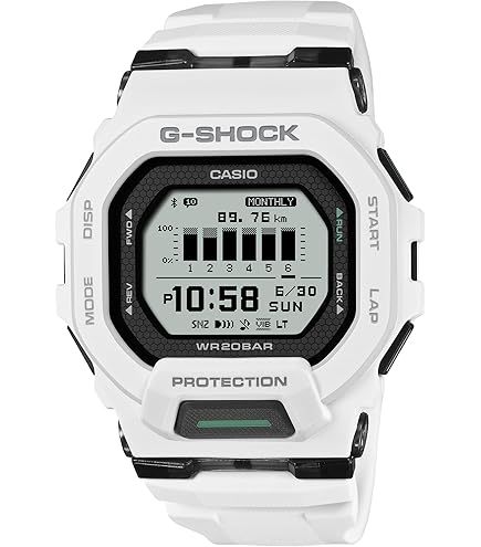 Amazon.com: CASIO G-Shock GBD-H1000-7A9JR [G-Squad Men's Rubber