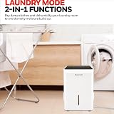 Honeywell 12L Day Dehumidifier TPFIT Home Laundry Digital Display Award Winning view 6