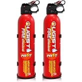 Fire Extinguisher Spray for Vehicle &amp; Home 620ml 2 Count, Car Fire Extinquishers, Prevent Re-lgnition, Best Suitable for Kitchen,The House Car Truck Boat Water-Based Mini Fire Extinguishers