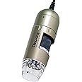 Dino-Lite USB Digital Microscope AM4113T - 1.3MP, 20x - 50x, 200x Optical Magnification, Measurement, Windows/Mac Software Included