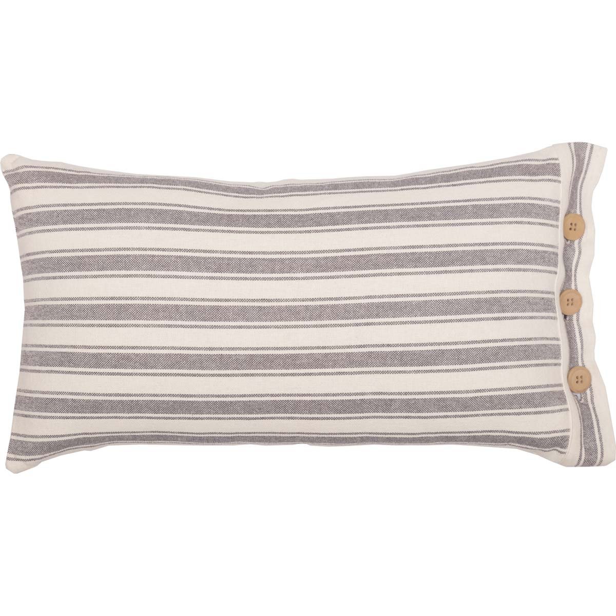 French Ticking Stripe Pillow Cover