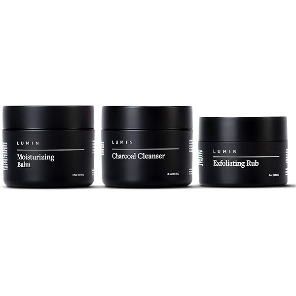 lumin men's face products