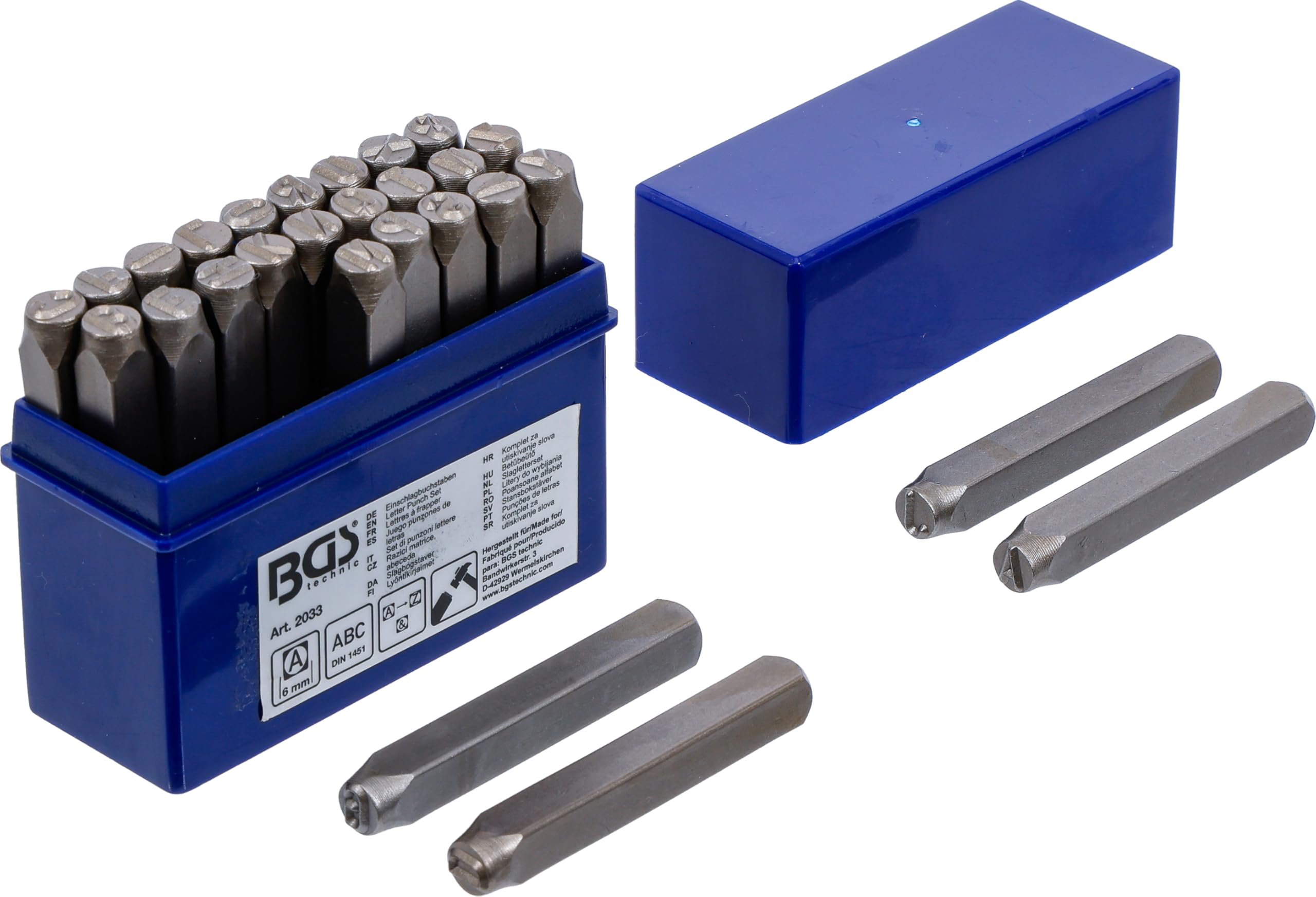 BGS 2033 | Letter Punch Set | 6 mm
