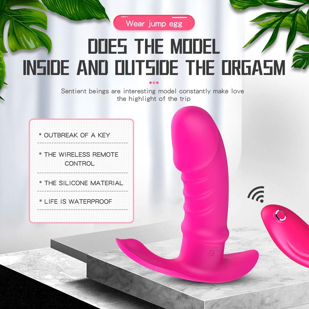 Fashion New Style Women Invisible Wearing Outdoor Jumpers Lovers Toys Remote Control Cushion Modeling víbrǎ~tǒr