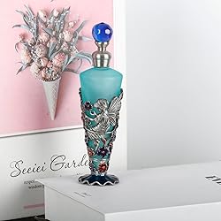 SEVENBEES 25ml Refillable Decorative Vintage Glass