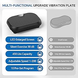 Taevno Vibration Plate Exercise Machine Weight