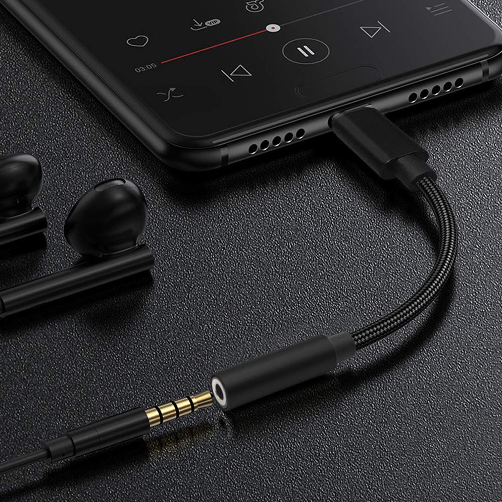 Pixel3/2 DAC USB C to 3.5mm Headphone Jack Adapter(2 Pack),Hi-Res Type C to 3.5mm Audio Jack Adapter Compatible for Google Pixel 2/2XL/3/3XL,Huawei,Sony,Nookia,ZUK,HTC,Lenovo,LG,Razer,Meitu,Samsung.
