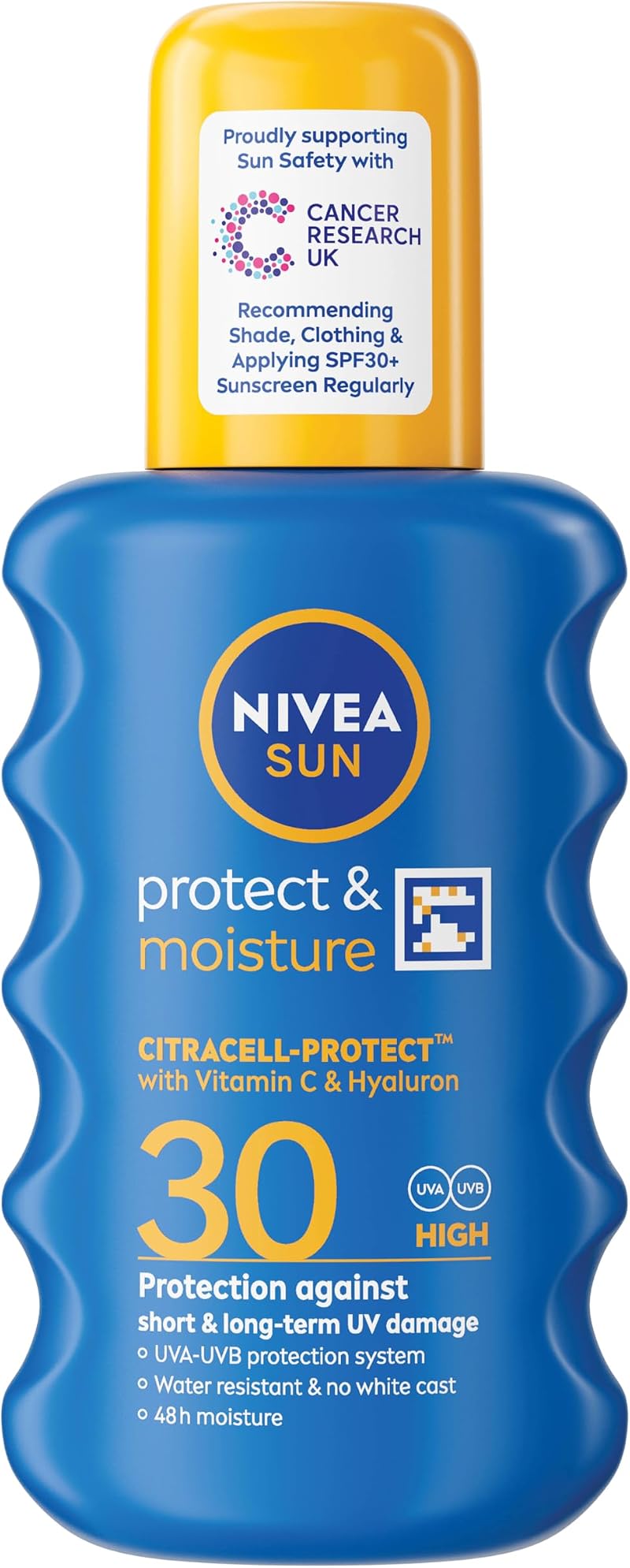 NIVEA SUN Protect & Moisture Spray SPF 30 200ml Moisturising Sun Spray