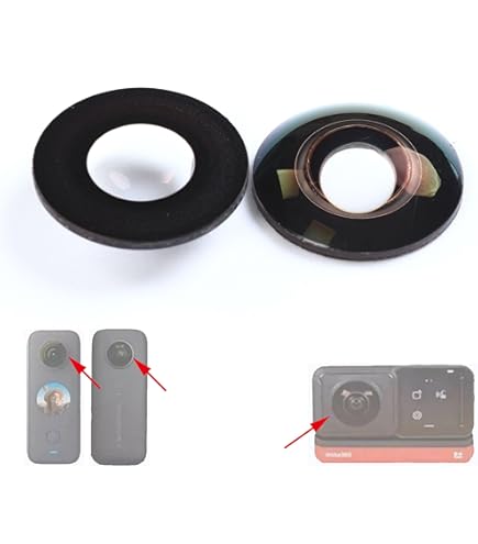 Per Insta360 One X/R/X2/RS Twin Edition Obiettivo Fotocamera - Foto 9