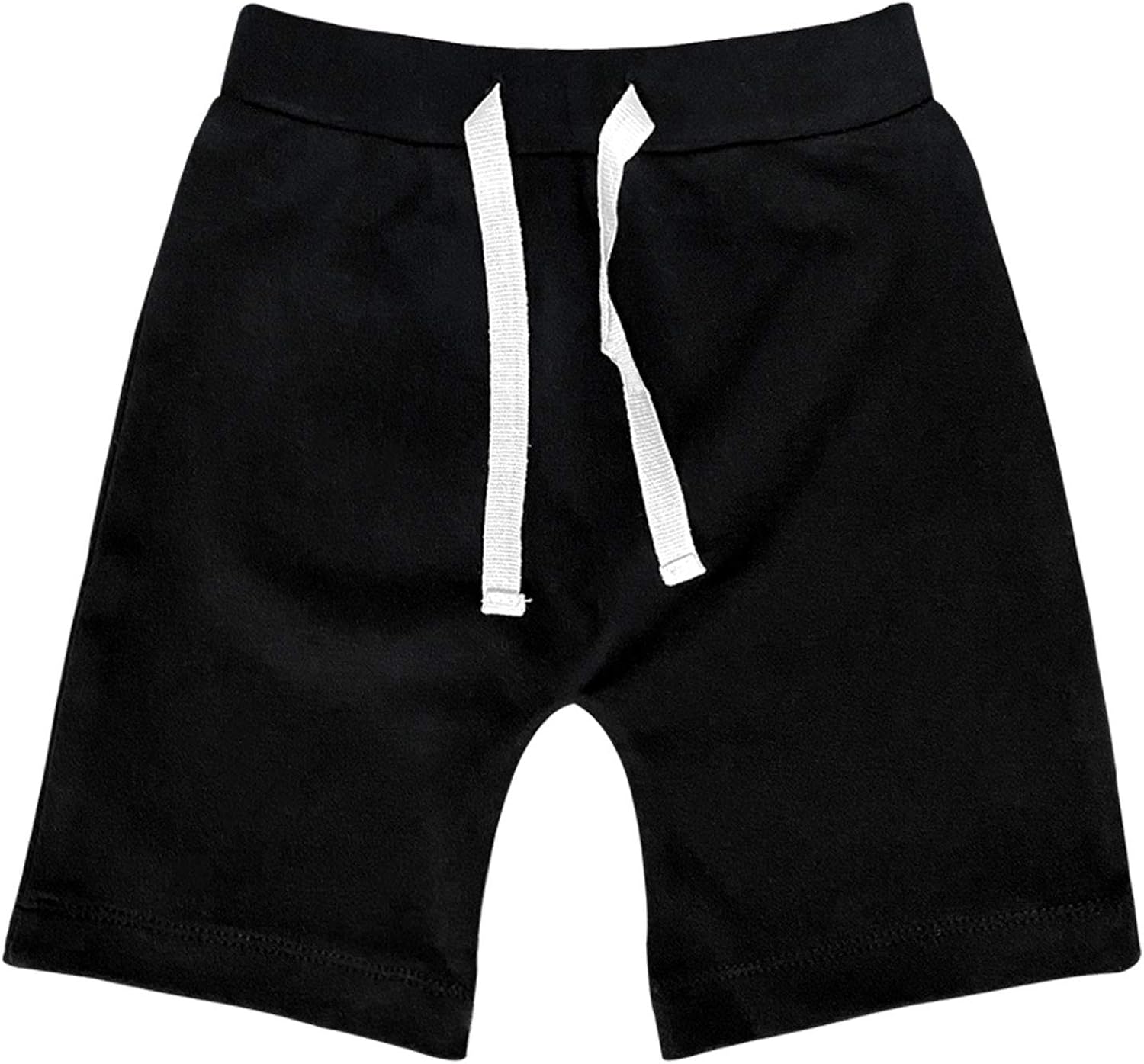 SOBOWO Baby Boys Girls Shorts 3-Pack Newborn Solid Color Cotton Sport Jogger Short Pants for Unisex Boy Girl 0-24 Months: Clothing