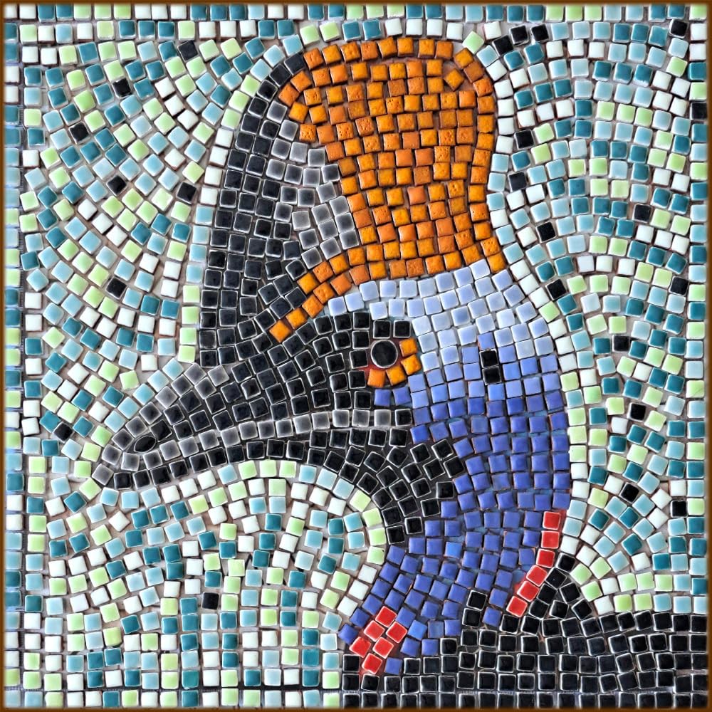 ALEA Mosaic Complete Craft Mosaic Set 20 x 20 cm Cassowary — image 1