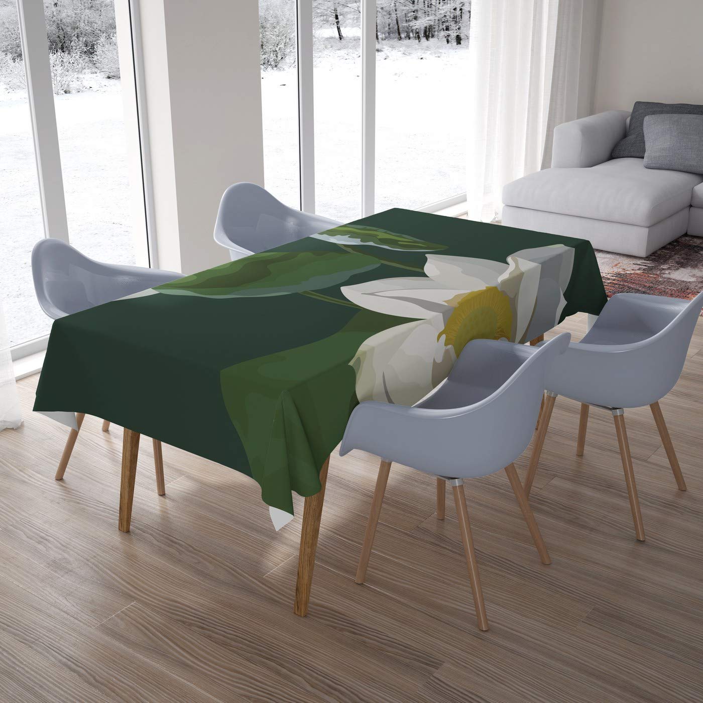 Bonamaison Kitchen Decoration, Tablecloth, 140cm x 200cm - Designed and Manufactured in Turkey