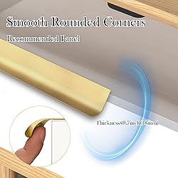 LEAPHZOT 4 Pack 8" (200mm) Overall Length Edge