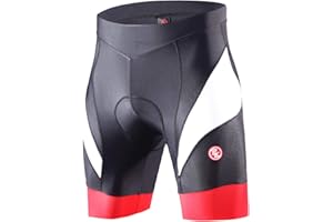 ECO-DAILY Men's Cycling Shorts Padded Bicycle Riding Half Pants Bike Biking Cycle Tights
