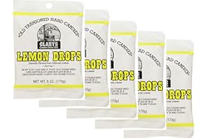 CLAEYS Claey's Old Fashioned Hard Candy Lemon, 6 Ounce - 5 Pack