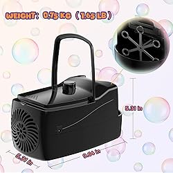 Bubble Machine, Automatic 18000+ Per Minute Big