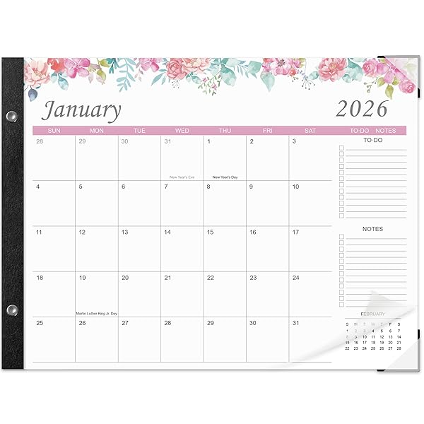 DESK CALENDAR 2026-2027 – 22″ X 17″ LARGE...