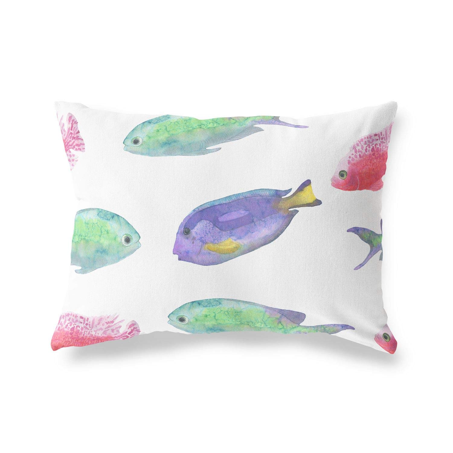 Bonamaison Decorative Cushion Cover Random Pattern, Throw Pillow Covers, Home Decorative Pillowcases for Livingroom, Sofa, Bedroom, Size:35x50 Cm - Designed and Manufactured in Turkey