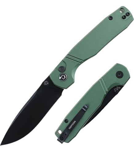 Amazon.com : DEFCON JK Series Titanium Handle M390 Blade Folding