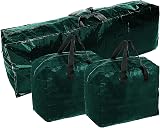 Ram 3pcs Extra Large Christmas Storage Bags With Handles Set view 4