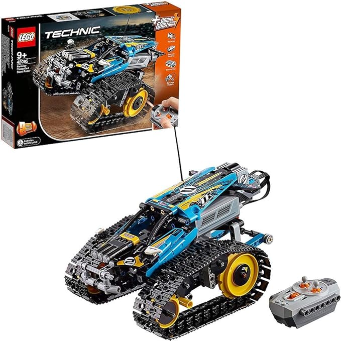 LEGO 42095 Technic RemoteControlled Stunt Racer Toy, 2 in 1 Race Car
