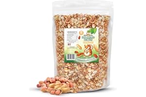 Sneaky Mango Premium Quality Raw Out of Shell Peanuts - 10 Pounds - Shelled Peanuts for Birds – Wildlife Quality - Food for Squirrels, Deer, Birds, and Other Wildlife Animals – Grown in The USA