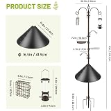 Urban Deco Bird Feeding Station with Squirrel Baffle Heavy Duty Kit view 3