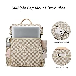 Makes Backpack Purse for Women PU Leather backpack