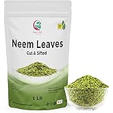 Neem Leaf 1 lb (454 grams) | 100% Natural Tea | Neem Leaves Cut and Sifted | Azadirachta Indica Leaf | Margosa Leaves | Non-GMO, Ethically Sourced | Nim Leaves | by Yogi's Gift®