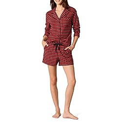 Amazon Essentials Women's Lightweight Woven Flannel