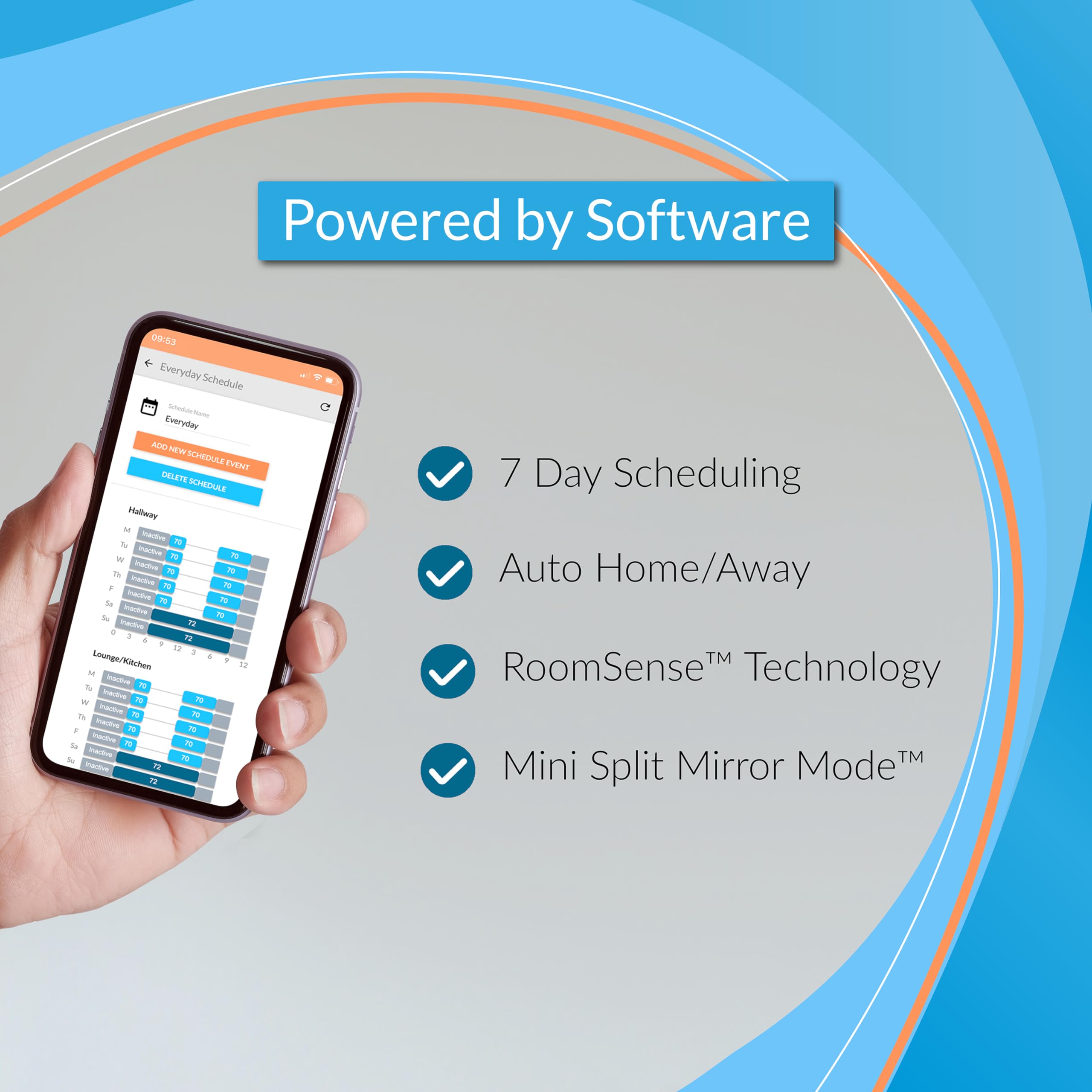 Flair Puck Wireless Smart Thermostat for Flair Smart Vents or Mini Split Control - View 5