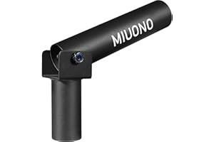 MIUONO Landmine Attachment for Barbell, T Bar Row Attachment Fit for 2" Olympic Bar, Full 360° Swivel for Back or Full-Body Workout Home Gym Equipment