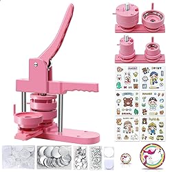 Happizza Button Maker Machine Multiple Sizes, Pin