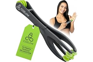 COZLOW Finger Massager for Deep Tissue Comfort, Dual-Sided Therapy Tool for Arthritis, Carpal Tunnel, Stress & Pain Relief, Massage Roller for Hands, Palm & Wrist