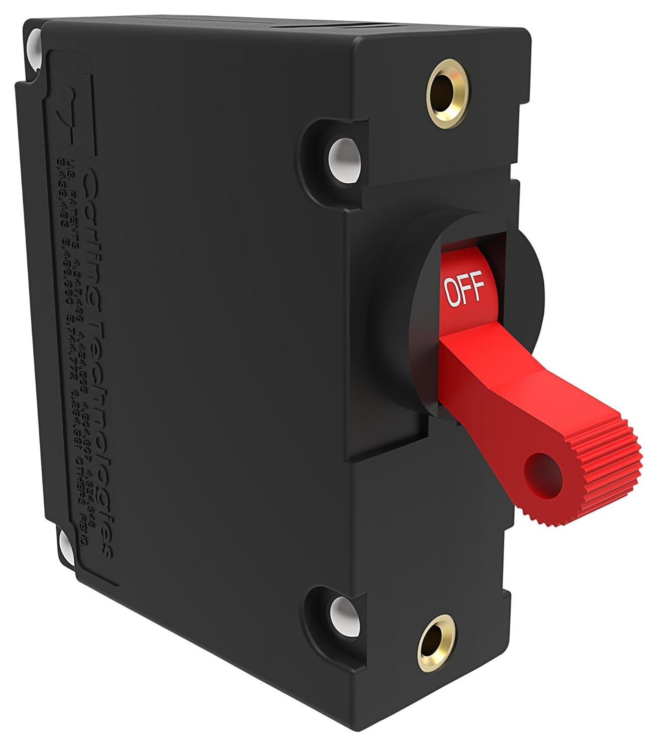 Hydraulic Circuit Breaker, A Series, 10 A, 1 Pole, 277 V, 100