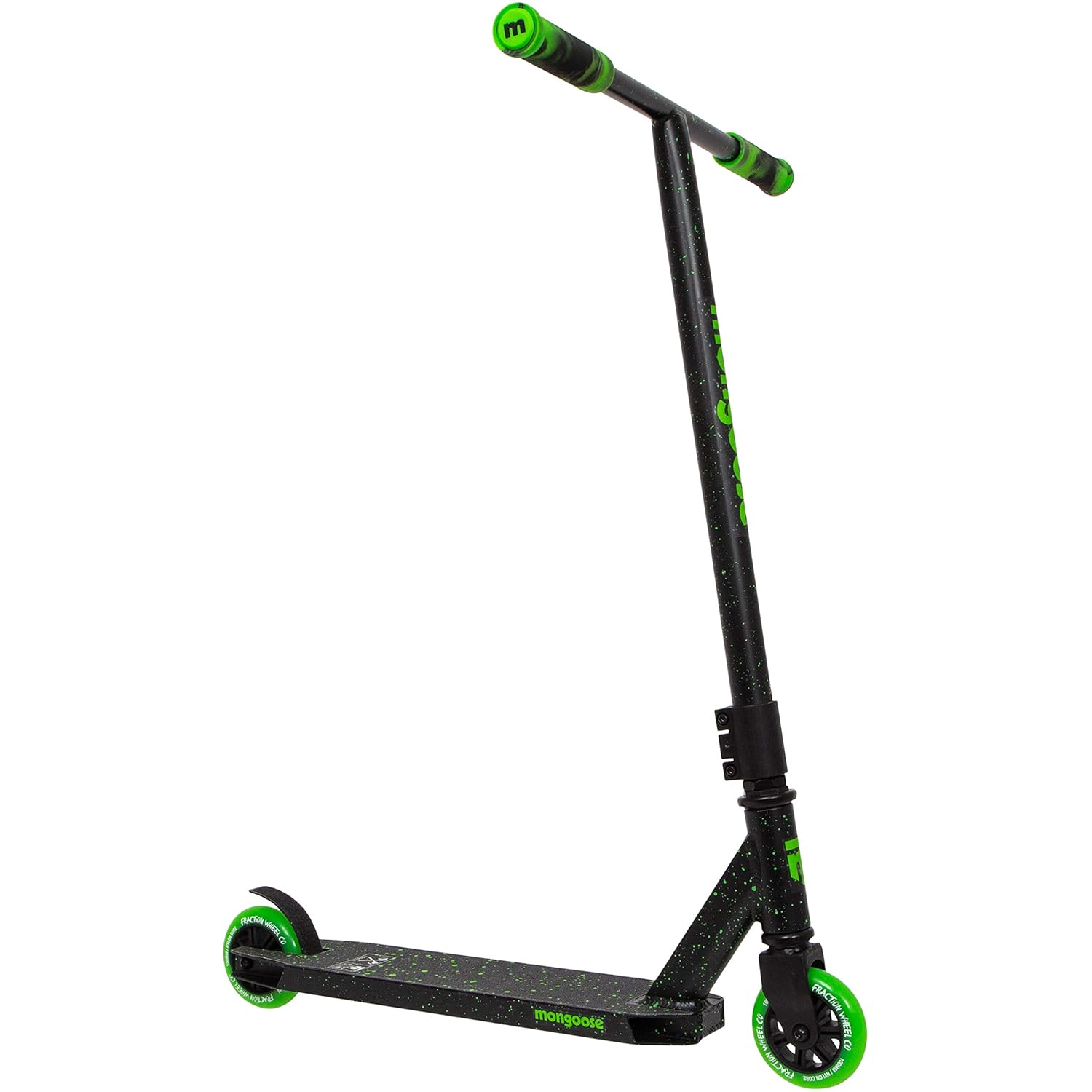 Mongoose Menace Stunt Scooter Black/Green Amazon.co.uk Sports