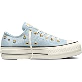 Converse Women's Chuck Taylor All Star Lift Platform Heathered Glam Low Top Sneaker