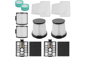 PAYUDAL IW3511 IW1111 HEPA Filters Replacement Parts For Shark IW3511 Detect Pro Lightweight Cordless Stick Vacuum Cleaner. For Shark Detect Pro Auto-Empty System Portable Handheld Attachment Washable Kits.