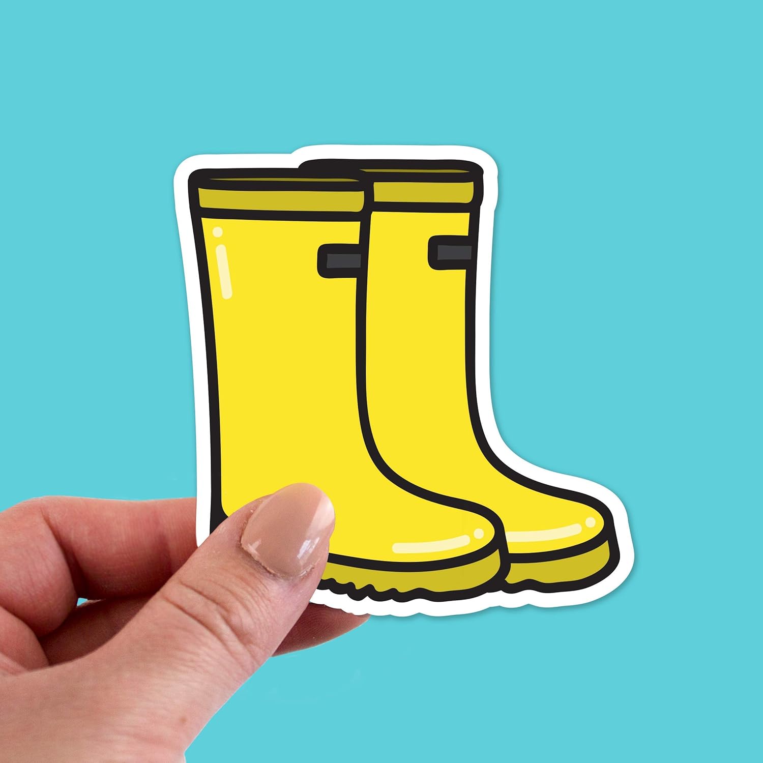 Rain Boot Stickers, Rain Boot Sticker, Rain Boot Laptop