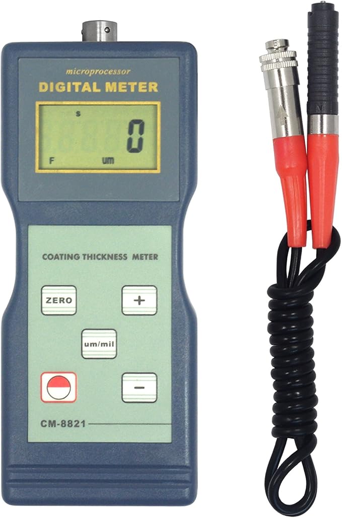 Landtek CM8821 Paint Coating Thickness Meter Gauge F Probes 01000μm Home Improvement