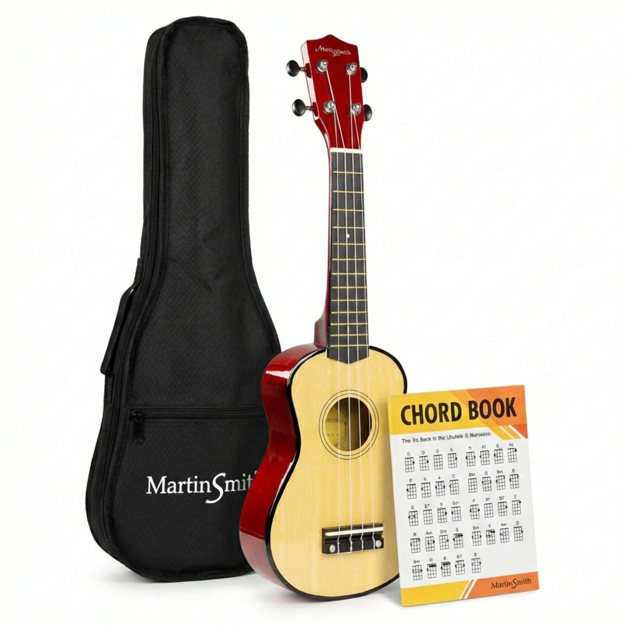 Martin Smith Ukulele with Gig Bag, Chord Book, Spare Strings & Picks — image 1