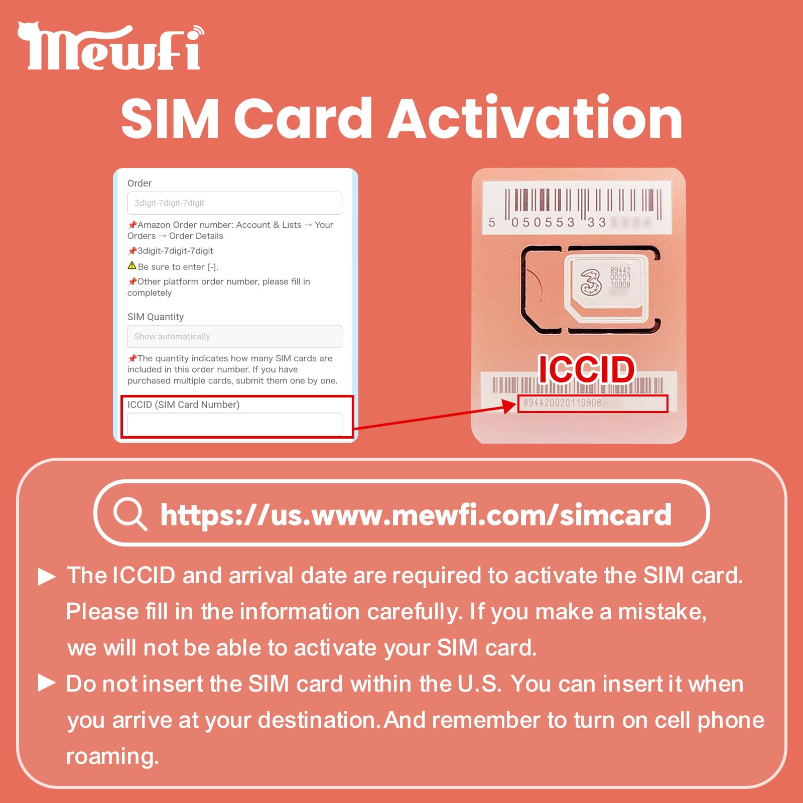 Prepaid Europe Sim Card 30 Days EU 6GB / UK 10GB Unlimited Local Calls and SMS Activation Required & 24/7 Whatsapp Support UK Three SIM Card Applicable to 72 Countries