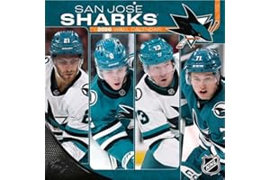 TURNER SPORTS San Jose Sharks 2026 12X12 Team Wall Calendar (26998011954)