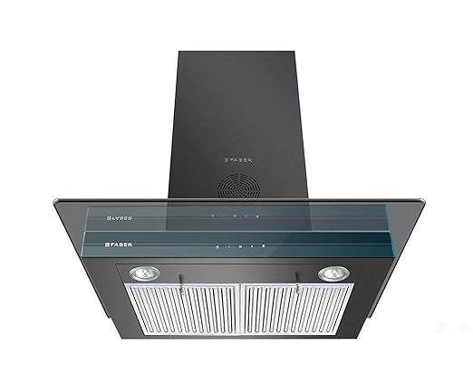 Faber 1150 m3/hr Chimney, Hood 3D, 2 Baffle Filters, Touch Control, 60 cm, Black
